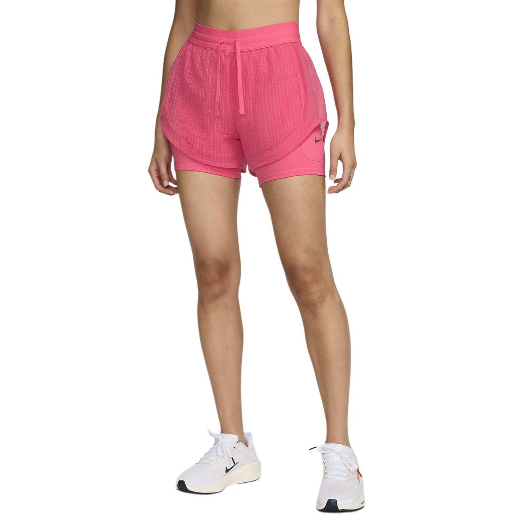 Nike Running Division Dri-FIT Orta Bel İki Parçalı Hızlı Kuruyan Koşu Şortu Kadın Şort Mor Pembe FV6362-629
