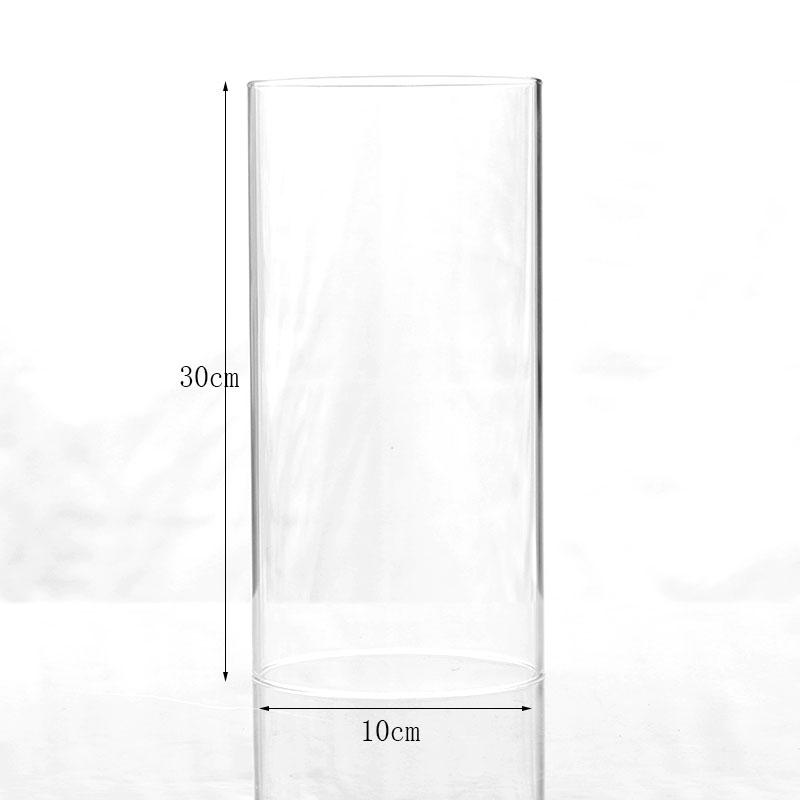 High Borosilicate Glass Windproof Candle Cover for Wedding Candelabra and Buddha Butter Lamp