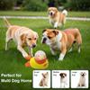 2-in-1 Interactive Dog Treat Dispensing Toy Duck/Cat Shaped Food Puzzle Slow Feeder Toy for Small Medium Dogs Promotes IQ Training