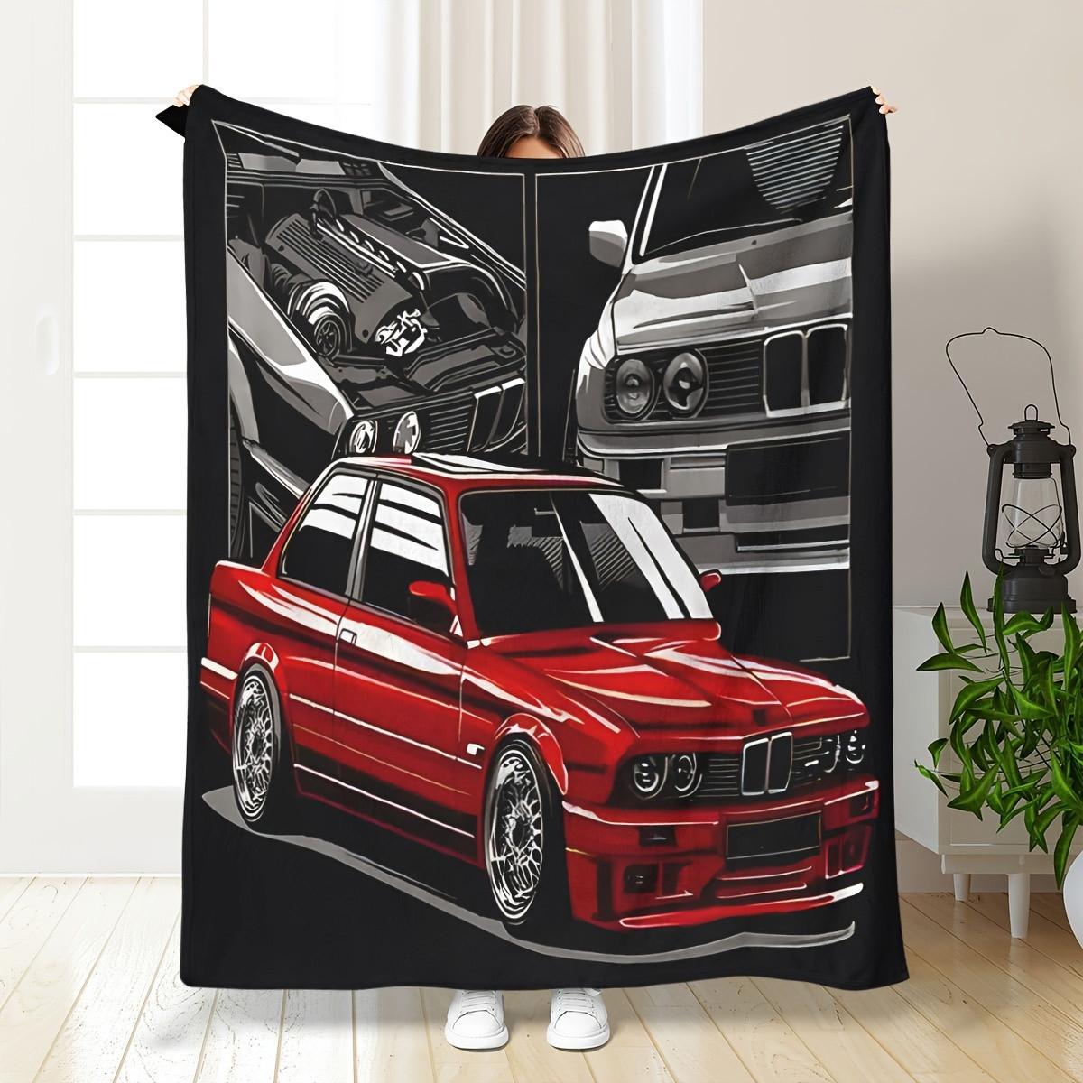 Cute Kittens Blanket - Two Kittens Playing Print Flannel Throw 70x100cm