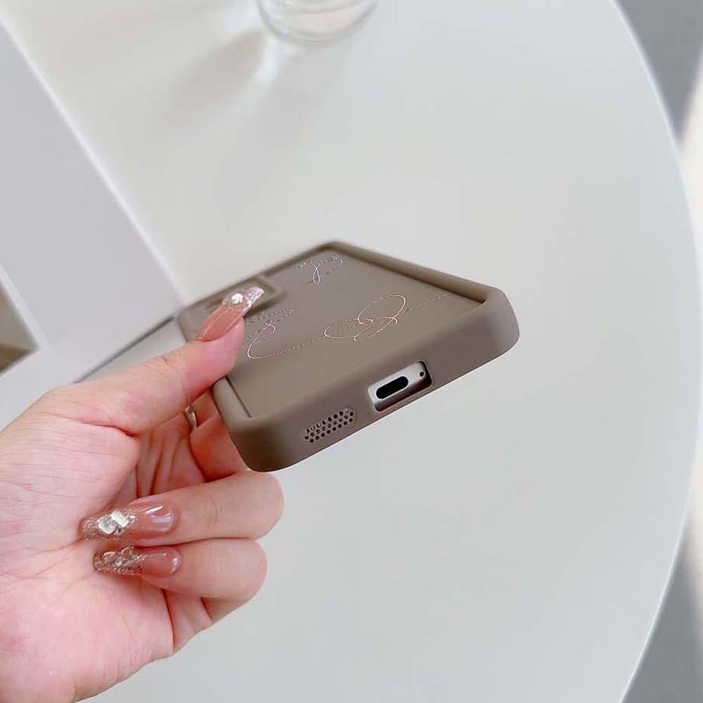 N18 Lovely Line art design Měkké silikonové pouzdro pro Samsung A05s A54 A25 A34 Xiaomi POCO X5 Redmi Note 12S Huawei P50 Honor 90 Angel Eyes Cover