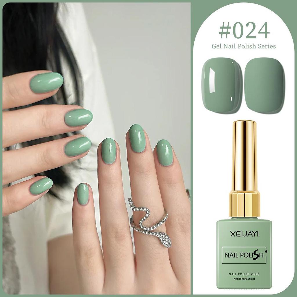 XEIJAYI 15ml Solid Color Nail Gel - 72 Color Options for Nail Art Salons