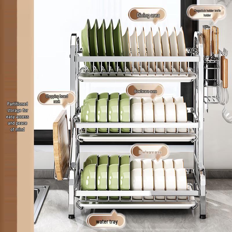 Stainless Steel Kitchen Dish Drying Rack