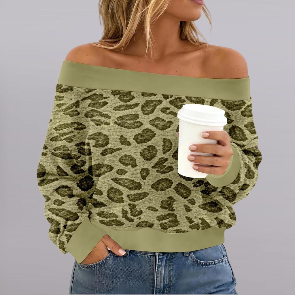 Women's Long Sleeve Loose Fit Stylish Casual Top for Everyday Wear