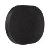 2pcs Soft Natural Black Bamboo Sponge Beauty Face Wash Cleansing Makeup Puff Charcoal Black Hot Sale Korean Skin Care