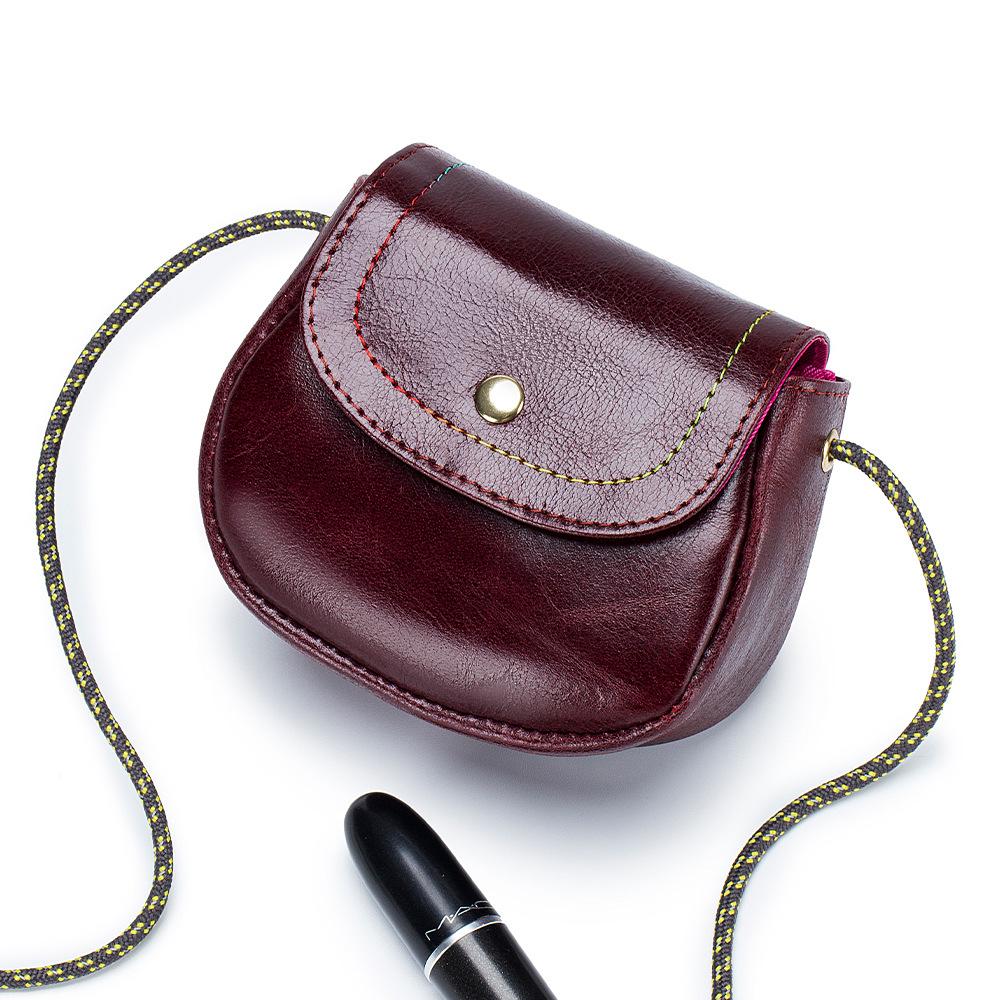 New mini change bag women's casual fashion shoulder crossbody small bag retro lipstick bag women's small