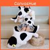 Shark Stuffed Cow Toy Short Plush Doll Long Strip Pillow Accompanying Children