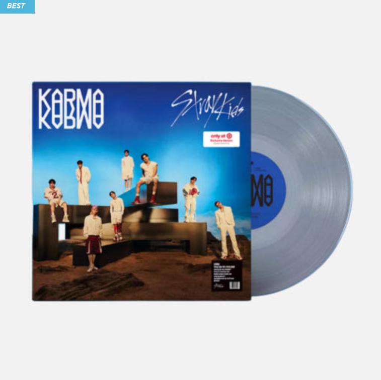 Stray Kids Al patrulea album – KARMA LP Vinil Transparent – Album K-POP de Colecție