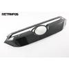 Car Accessories For Toyota Corolla Cross Hybrid -2024 2025 Carbon Fiber Front Engine Bumper Grille Racing Grill Molding Trim