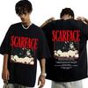 2024 Film Scarface Tony Montana Grafika Męski T-shirt Męska Moda Hip Hopowa Odzież Rockowa T-shirty Męski Vintage Oversize T-shirt