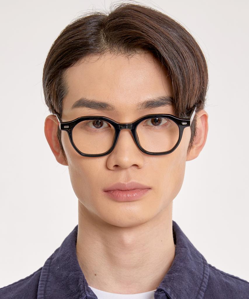 Eseubika Bert2-C01 Blue Light Horn-Rimmed Glasses