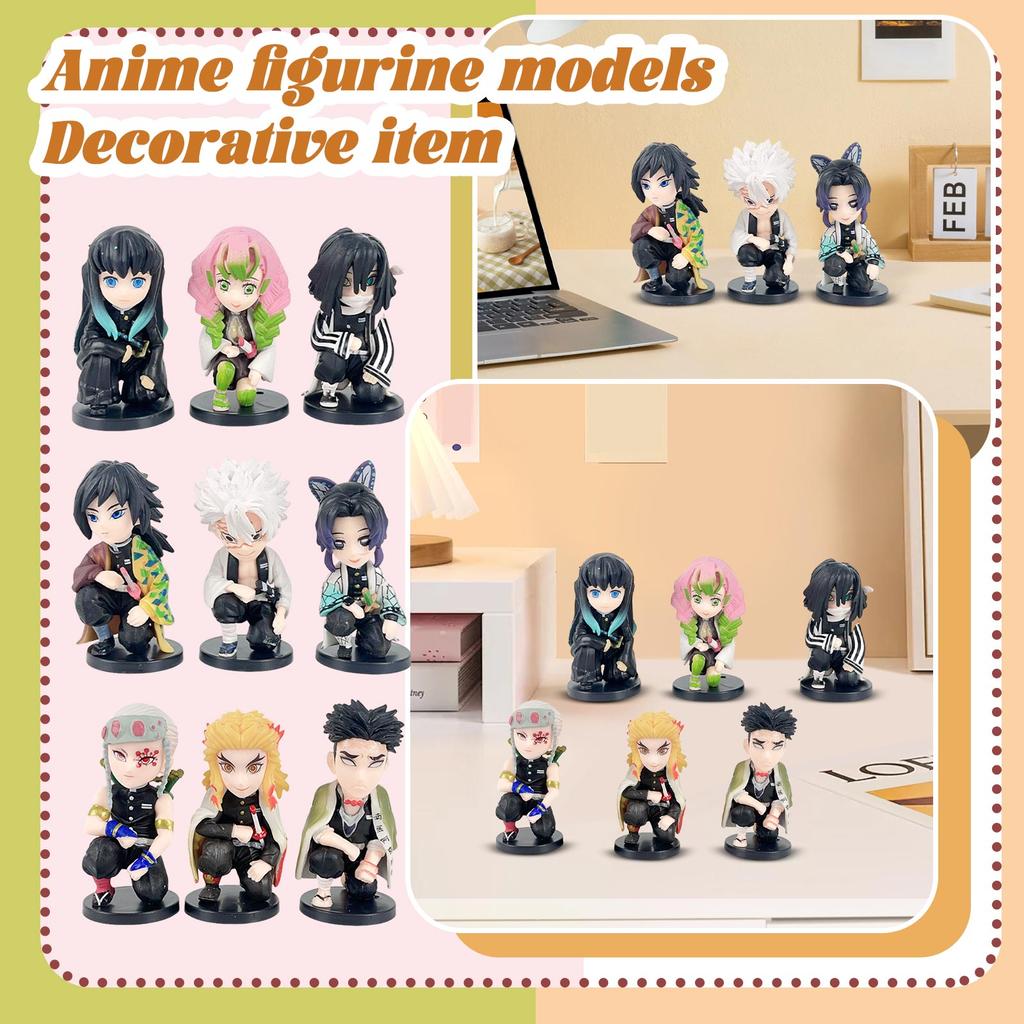 9 szt. Ręcznie robione dekoracje na biurko dla chłopców i dziewcząt prezenty