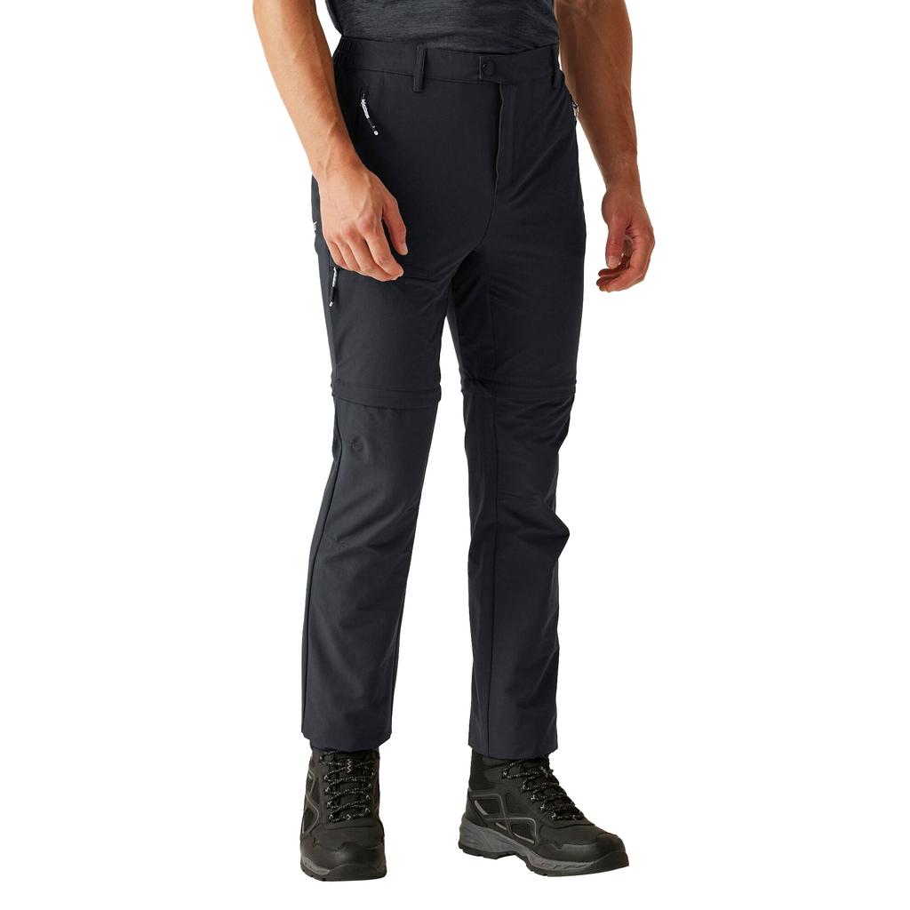 Regatta Mens Highton II Zip-Off Hiking Trousers