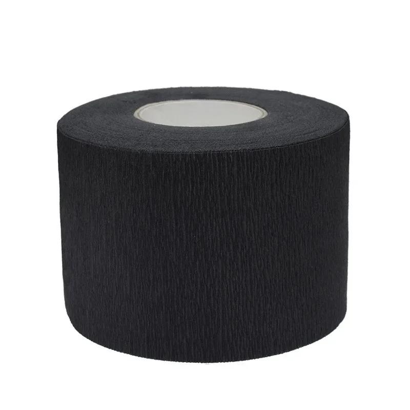 5 Roll/Pack Hair Cutting Accessory Neck Paper Adjustable Barber Dedicated Salon Hairdressing White Black Neck Strips