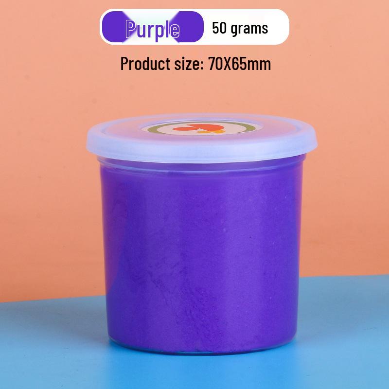 50g Large Jar Pack: Super Light Nontoxic Colored Clay for Kids' DIY Crafts and Toys