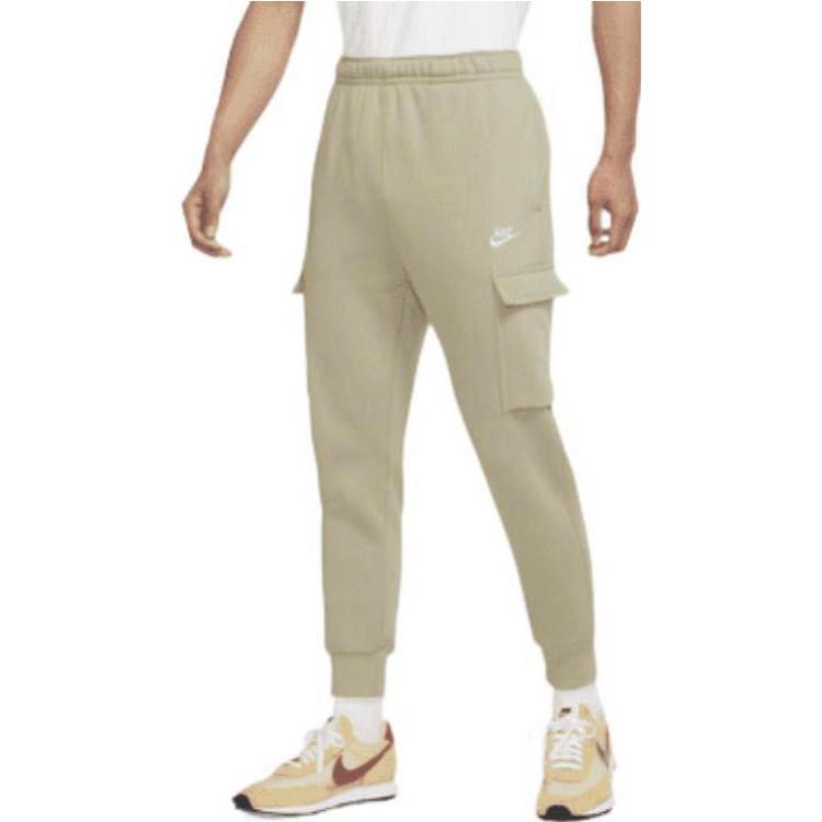 Nike Sportswear Club Fleece Utility Joggers Men Bottoms Off-White CD3130-250