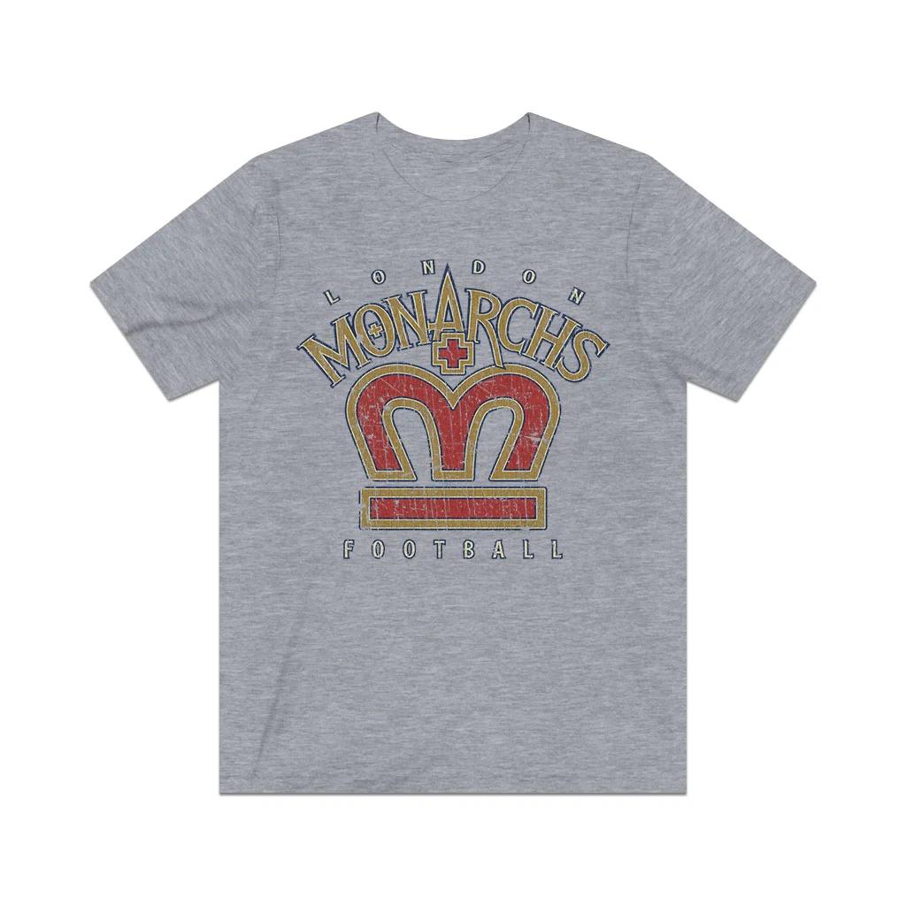 London Monarchs 1991 Vintage Men s T shirt S