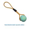 ETPU Popcorn Ball: Chew-Resistant Interactive Dog Toy for Tug of War and Puzzle Play