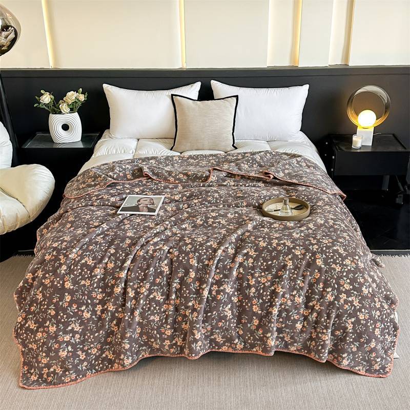 Digital printing blanket blanket can be used on both sides, soft and comfortable, anti-static and no hair loss