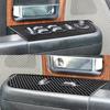 Carbon Fiber Interior Front Window Control Cover Trim For Ford F-150 FX4 2004-08