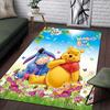 1pz Tappeto con Fantasia Winnie the Pooh Tappeto da Area Tappeto Antiscivolo Lavabile a Mano Tappetino per Pavimento Adatto per Soggiorno Camera da Letto Decorazioni per la Casa Decorazioni per la Stanza