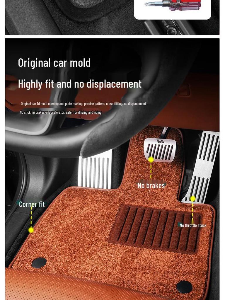 Fits I6, I8, L6, L7, L8, L9 Models: Thick Plush Carpets, TPE Floor Mats, Accessories.