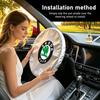 For Skoda Car Steering Wheel Sun Shade Cover Silver Anti-Heat Sunscreen Cover Octavia Superb RAPID FABIA KAMIQ KAROQ KODIAQ YETI xkbf53