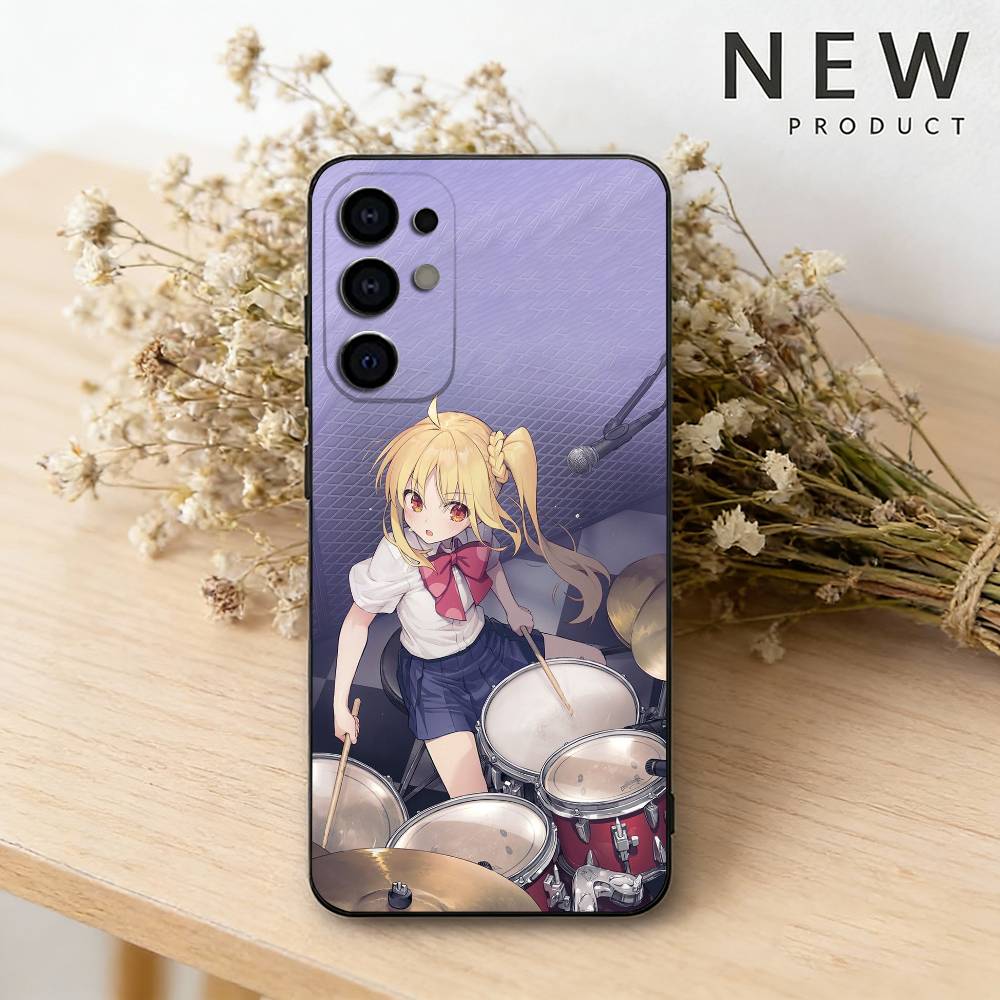 

Cool B-Bocchi the R-Rock Band phone Case For Samsung S26,25,24,21,22,23,30,20,Ultra,Plus,Fe,Lite Black Soft Cover Samsung S23plus5G