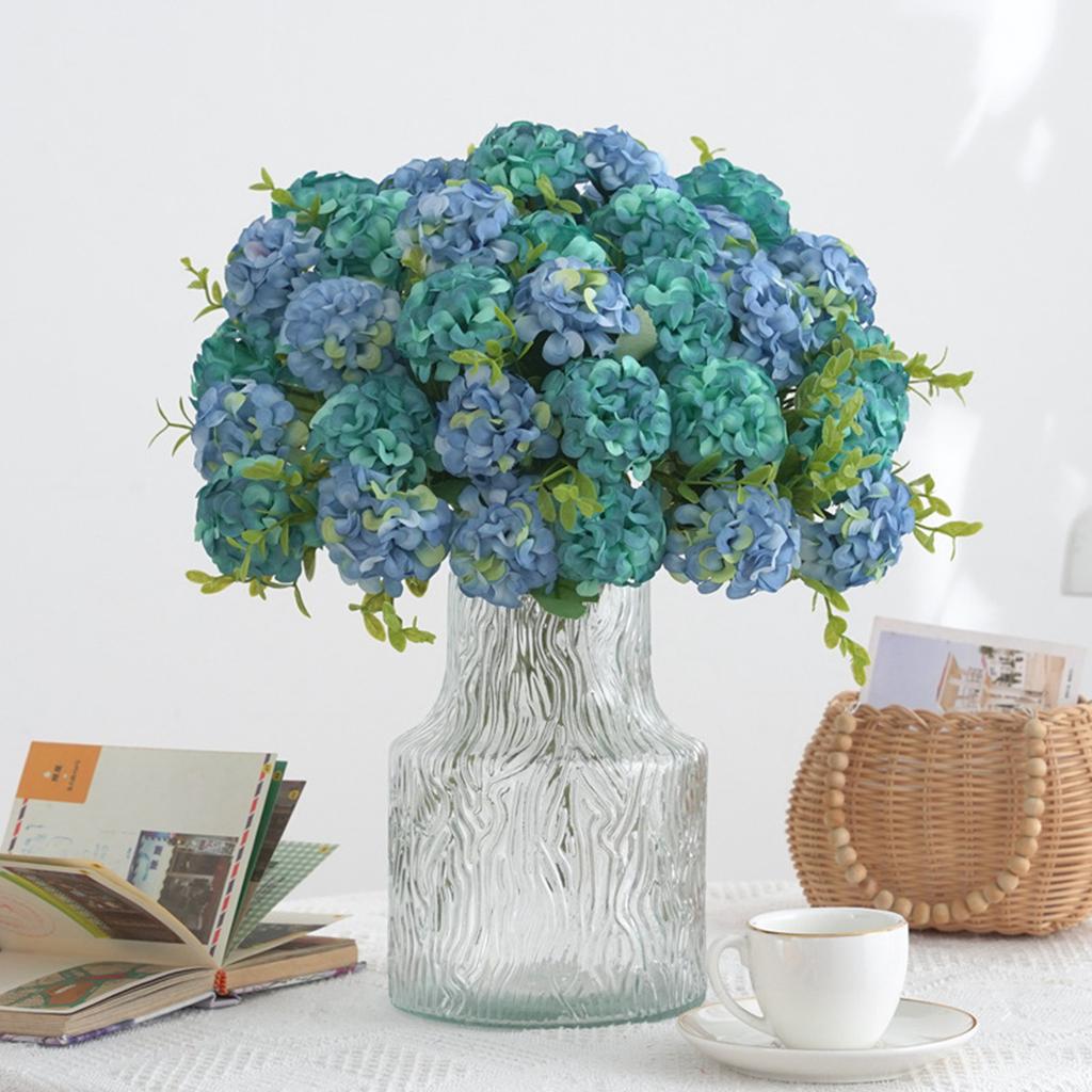 Artificial Flowers Plastic Silk Carnation Centerpieces Fake Plant Wedding WreathRoom Home Party Arrangement Festival Gift Decora