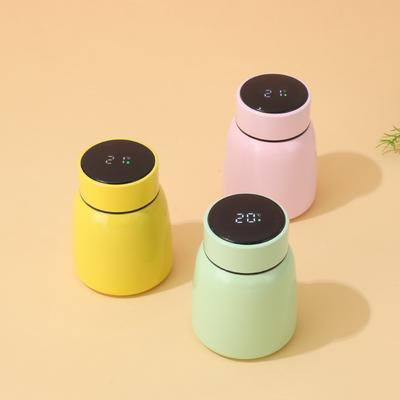 Piccola mini tazza termica di alta qualità in acciaio inossidabile 304 per coppia, uso domestico, display della temperatura, tazza a doppio strato, tazza per stufato di tremella