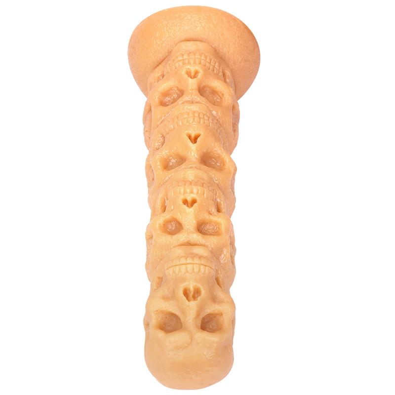 11cm Skull Oversized Anal Plug Penis Shaped Anal Plug Alternative Anal Dilator Huge Chrysanthemum Masturbation Device