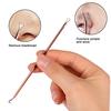 4PCS/Set Stainless Steel Blackhead Acne Blemish Pimple Removal Needle Kit Tool