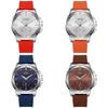 Ouki Heren Quartz Horloge Met Mineraal Glas Wijzerplaat Voor Modieuze Casual Kleding