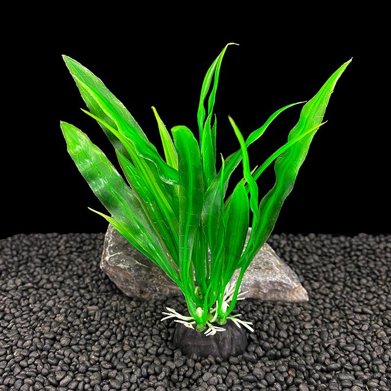 6pcs Packs Aquarium Plants, Fish Tank Decoration Green Artificial Fish Tank Decorations For Household And Office Aquarium