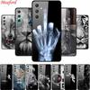 Tempered Glass Case For Samsung Galaxy A55 5G Glass Case Hard Back Cover Soft Bumper For Samsung A55 Case A 55 Phone Cover Coque