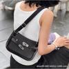 Nouveau Sac pour Femme 2024 Cuir de Vachette Mini Bohème Polyvalent Bandoulière Sac à Bandoulière en Cuir pour Femme Sens Premium Épaule Sac sous le Bras Femme