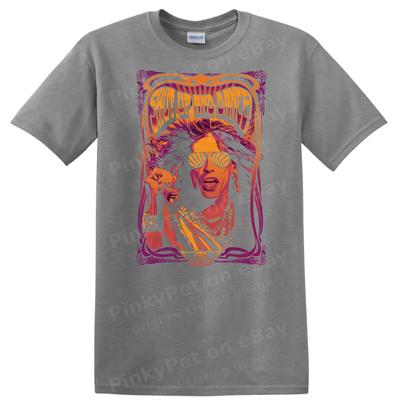 Dance T Shirt Retro Music Festival Style Graphic Tee W/ Colorful Design