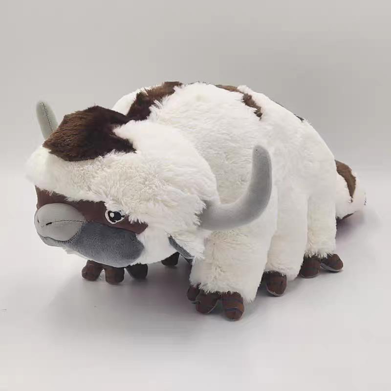 

Appa & Momo Plush Set, Flying Bison and Winged Lemur Stuffed Animal, Cuddly Sky Bison Toy with Removable Peach, Official Nickelodeon Collectible 45cm