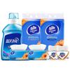 Safeguard Milk Scent Soap, Laundry Detergent & Tissues Gift Set