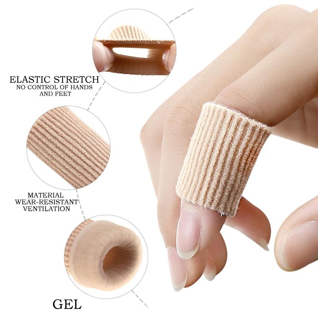 Burun Yastığı Borusu Burun Kılıfları Yumuşak Jel Mısır Ped Koruyucuları Yastıklar için Mısırlar, Kabarcıklar, Nasırlar, Ayak Parmakları (16 Parça, Karışık Boy Burun Yastığı Borusu)