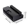 Insulated 24pin Adapter With 90 Degree Horizontal Outlet Enhancing Chassis Aesthetics And Safe Cable Management