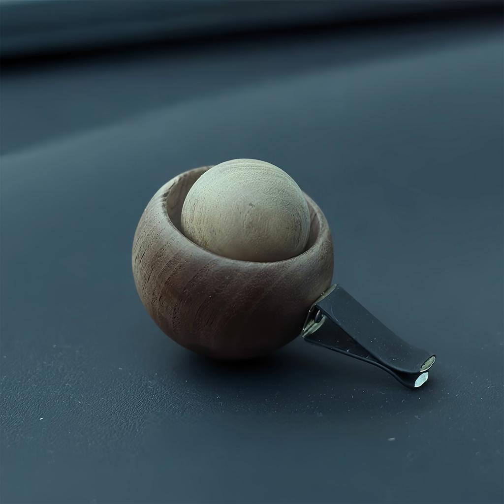Wooden Essential Oil Diffuser,Aromatherapys Diffuser,Small Round Ball Diffuser Air Freshener for Living Room Bedroom