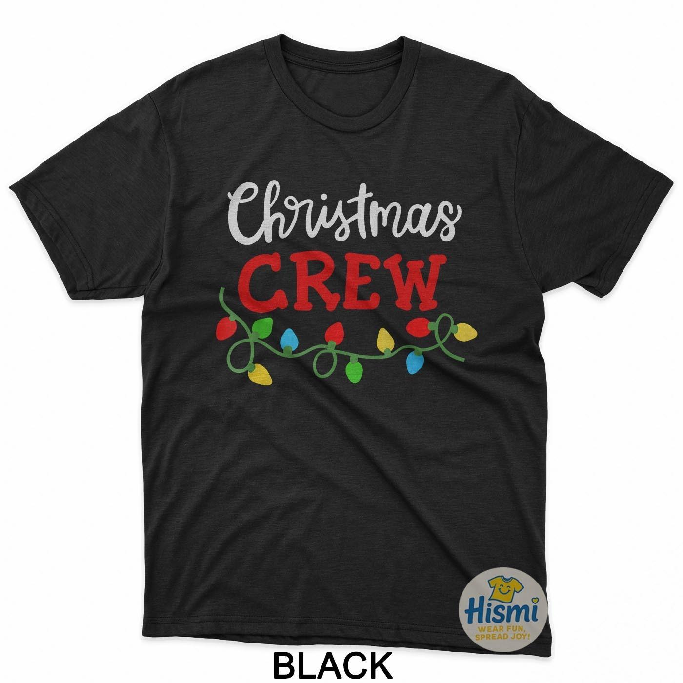 Christmas Crew Matching Family Xmas Party Men Women Kids T-Shirt S