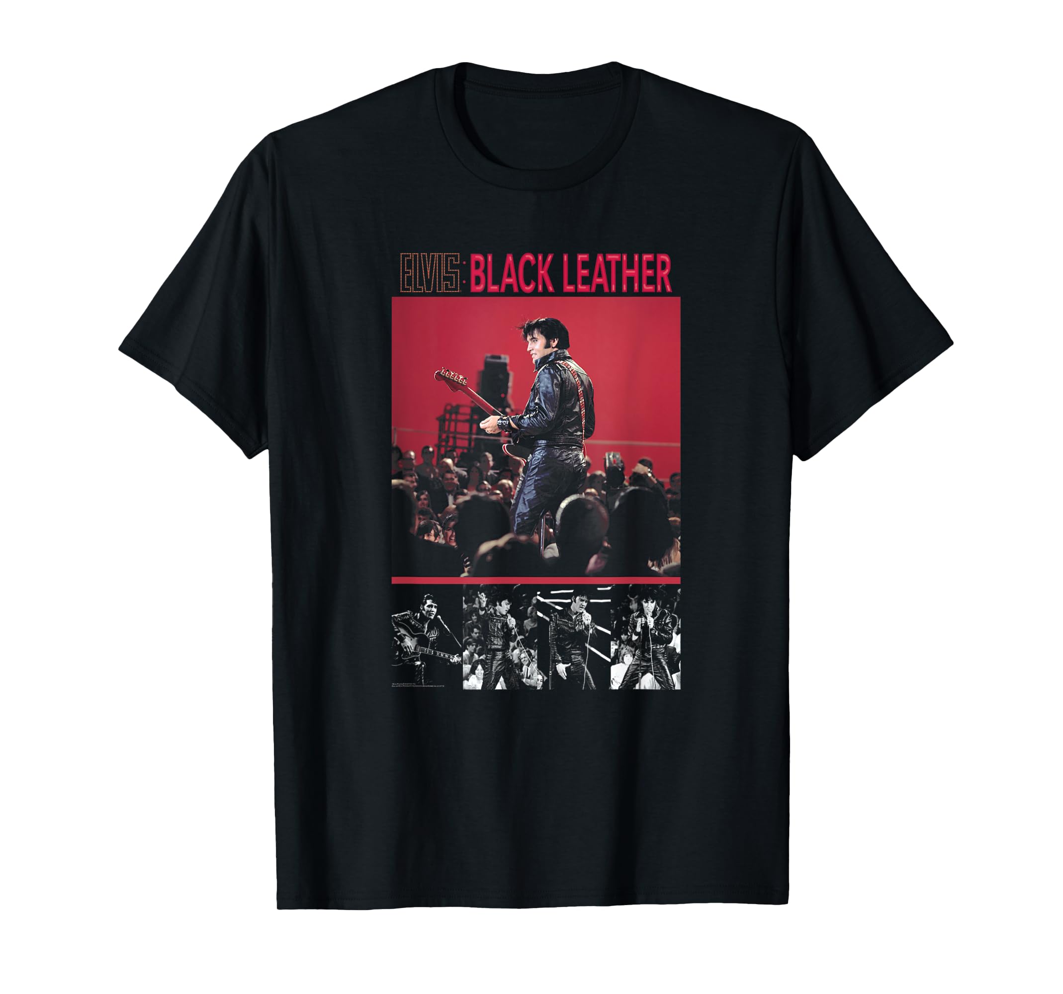 

Elvis Presley Black Leather T-Shirt