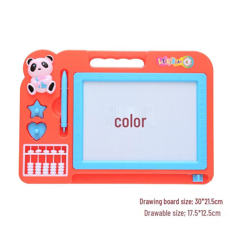 Großes magnetisches Zeichenbrett für Kinder - Buntes Graffiti- und Schreibspielzeug mit Stift