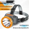 Ultra Bright LED Headlamp - Rechargeable, Long-Range, Durable Battery for Night Fishing & Mining