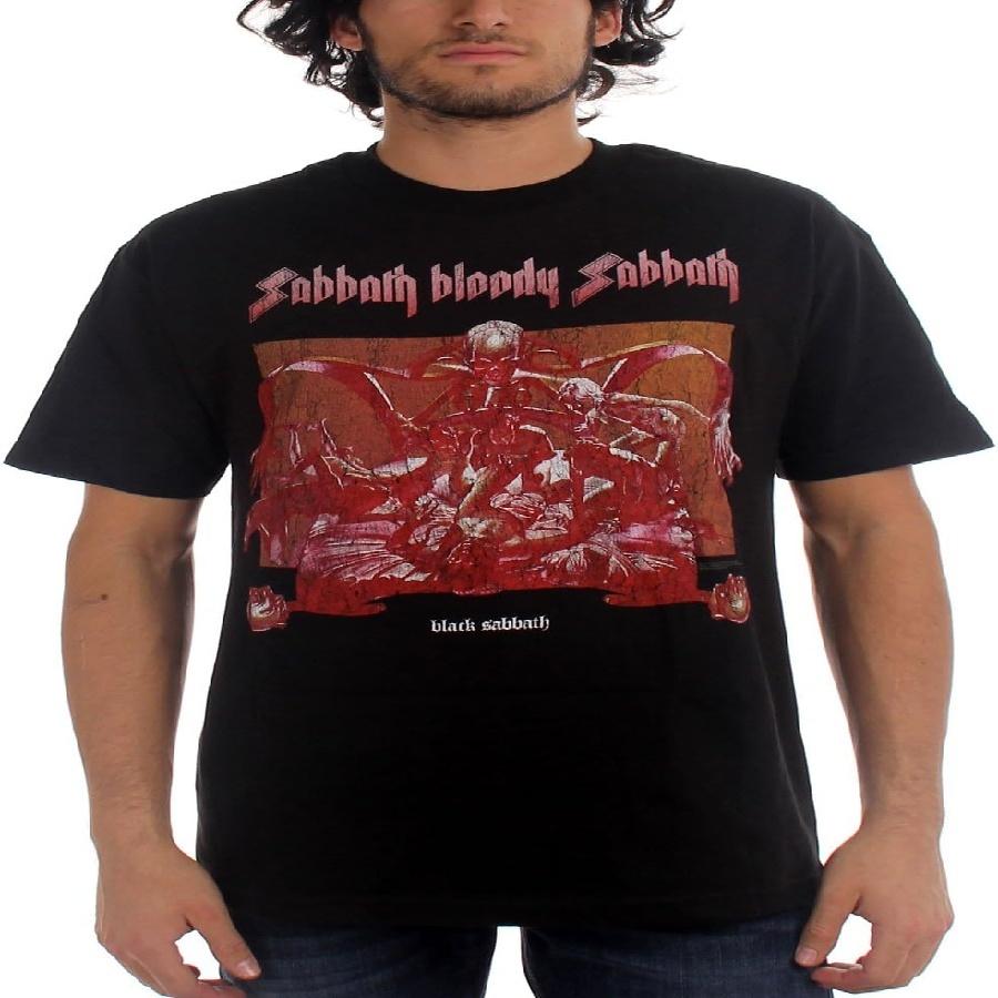 

Black Sabbath - Mens Black T-Shirt in Black XXXXXL чорний