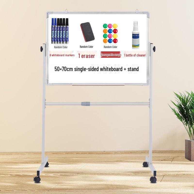 Mobiler zweiseitiger magnetischer Whiteboard-Ständer für Zuhause, Büro oder den Unterricht