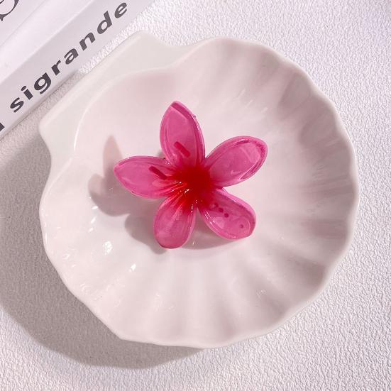 Letní dráp Přechod Barva Květ Tvar Spona do vlasů Protiskluzové Zuby Pevné sevření Zadní Spona do vlasů Každodenní nošení