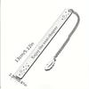 Bookmark - Elegant Book Page Holder with Name/Text Engravable Option, Durable Bookmark for Books & E-Readers, Graduation Gift for, S, Book Lovers